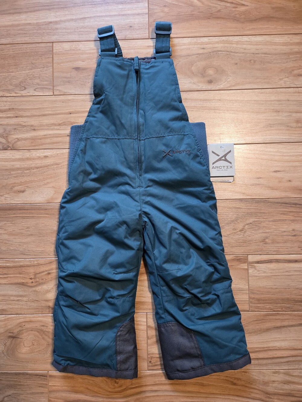 NEW Arctix Toddler Bib Overall Snow Pants Green Size 2T NWT